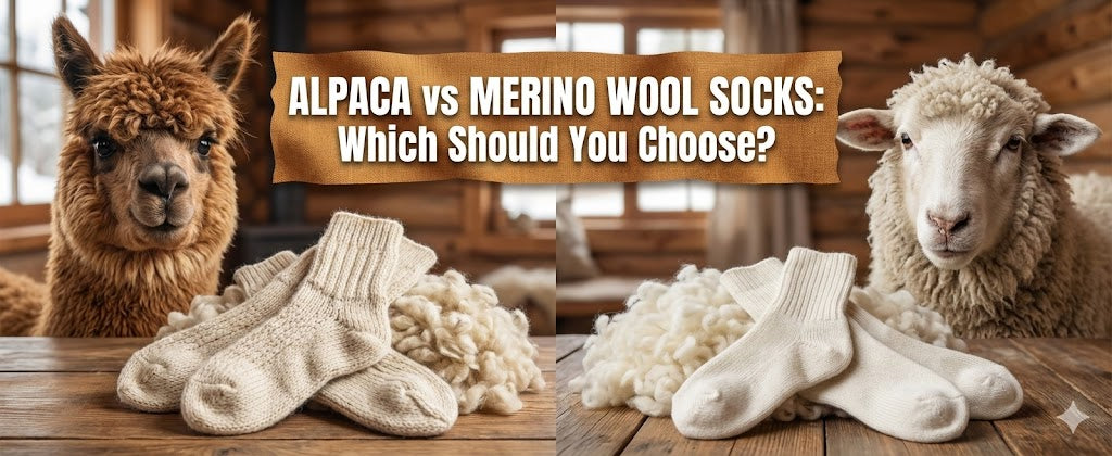 Alpaca vs Merino Wool Socks: Which Should You Choose?