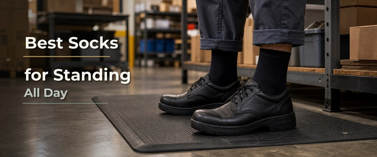 Best Socks for Standing All Day: Cushion, Fit & Breathability