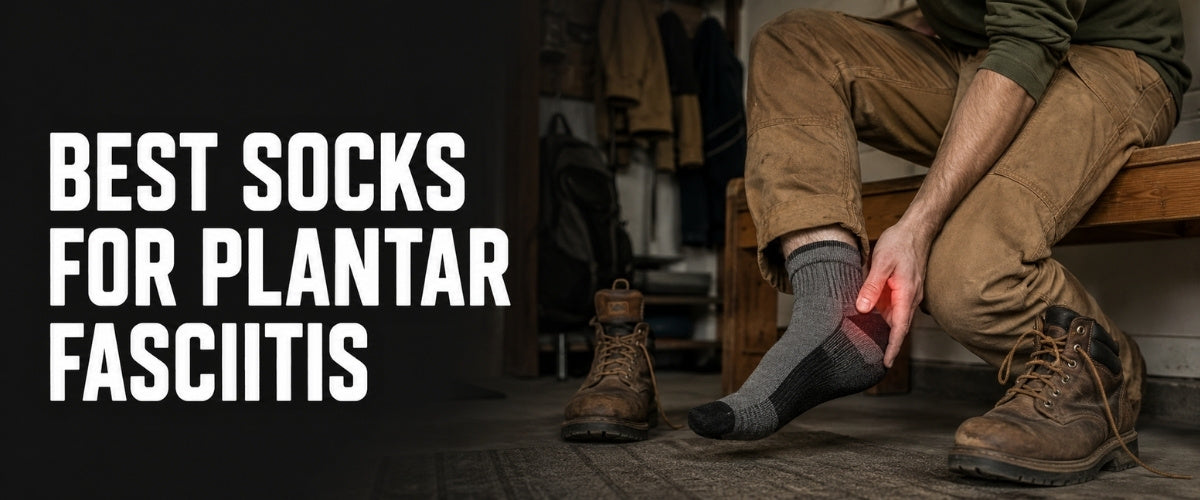 Best socks for plantar fasciitis when you're on your feet all day