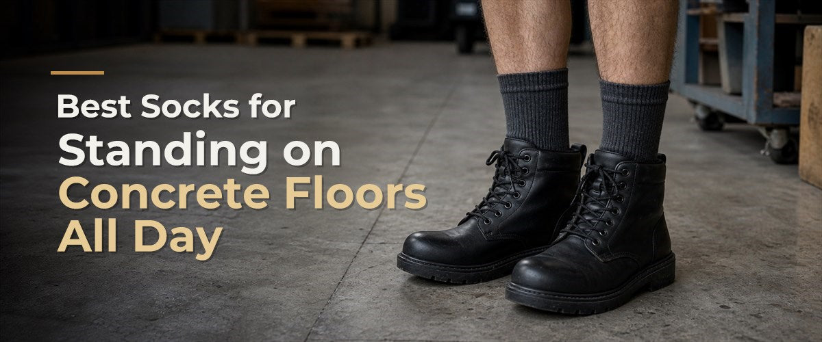 Best socks for standing on concrete floors all day