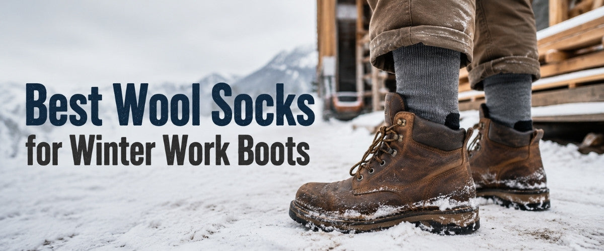 Best wool socks for winter work boots (sub-zero job sites tested)