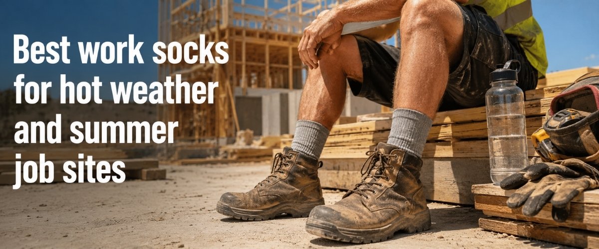 Best work socks for hot weather and summer job sites