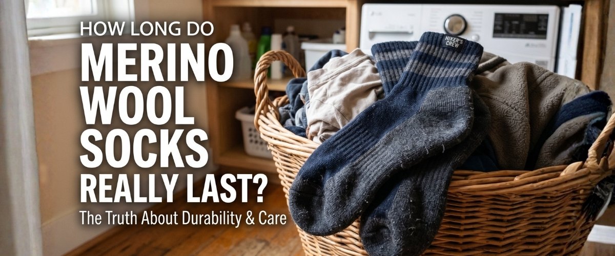 How long do merino wool socks really last? (honest numbers)
