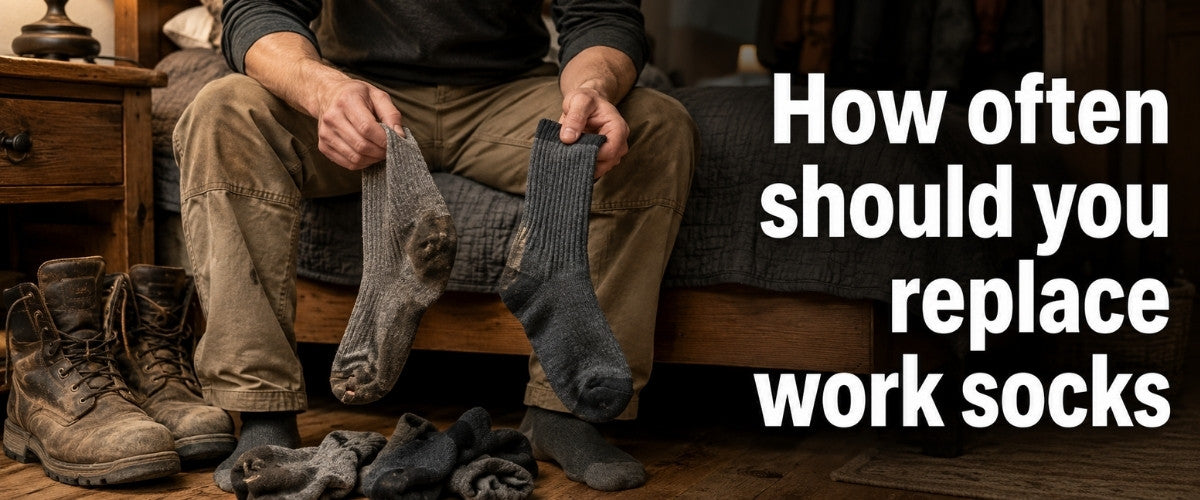 How often should you replace work socks