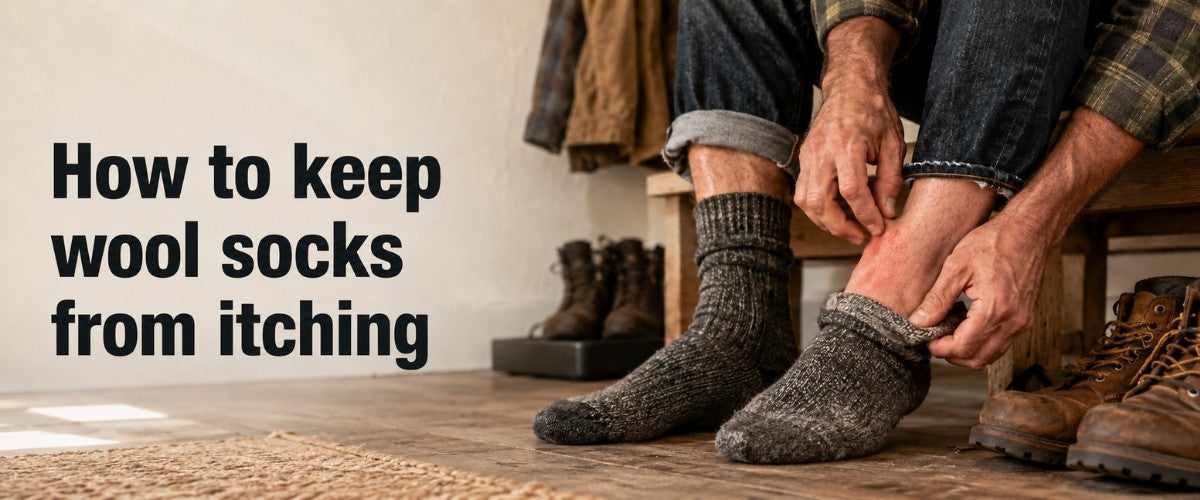 How to keep wool socks from itching, even with sensitive skin