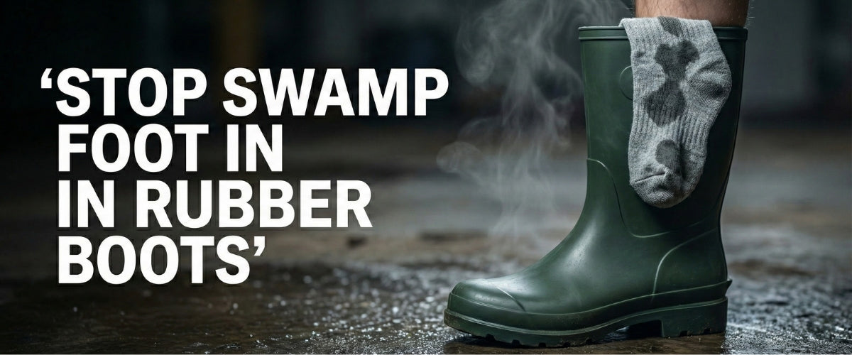 Sweaty Feet in Rubber Boots? How to Stop "Swamp Foot" & Trench Foot