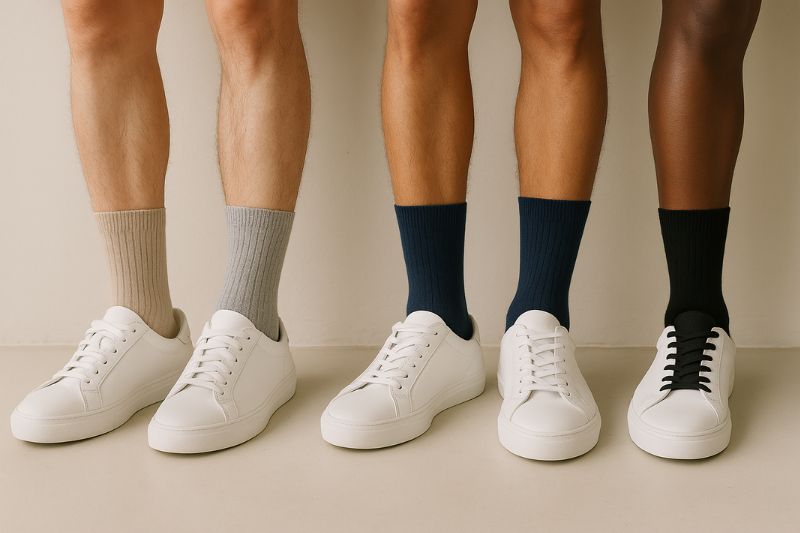 The Best Options for What Color Socks to Wear with White Shoes