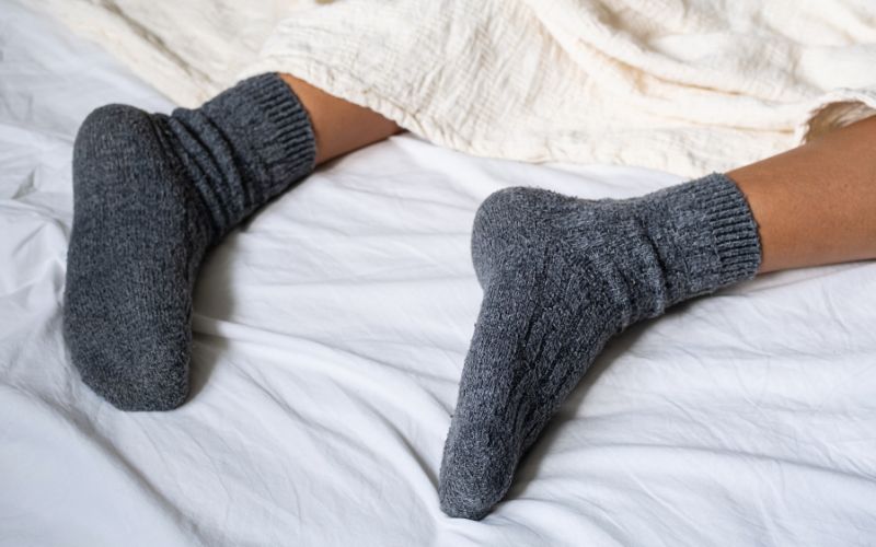Wearing Socks to Bed