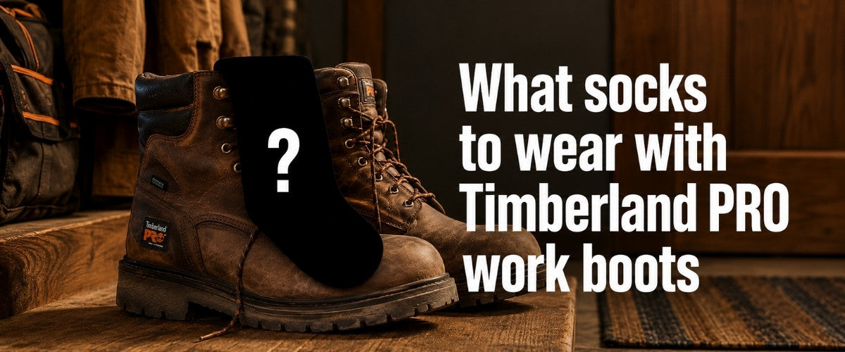 What socks to wear with Timberland PRO work boots