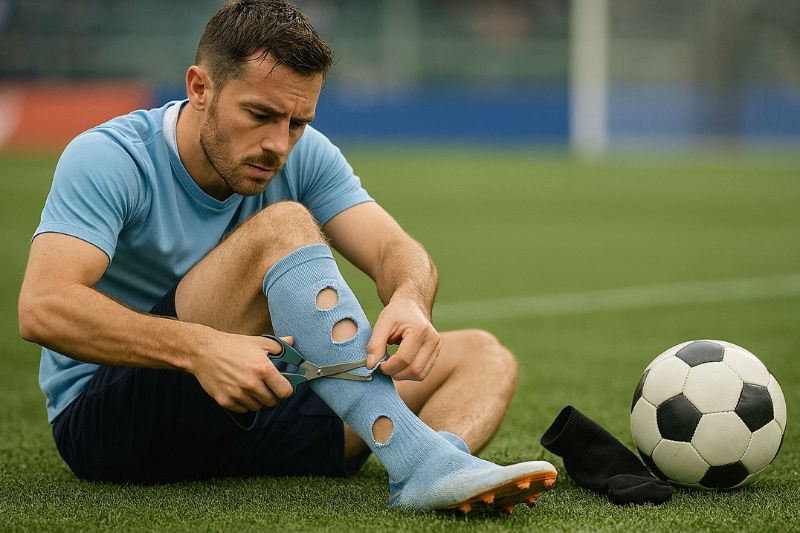 Why Do Soccer Players Cut Their Socks