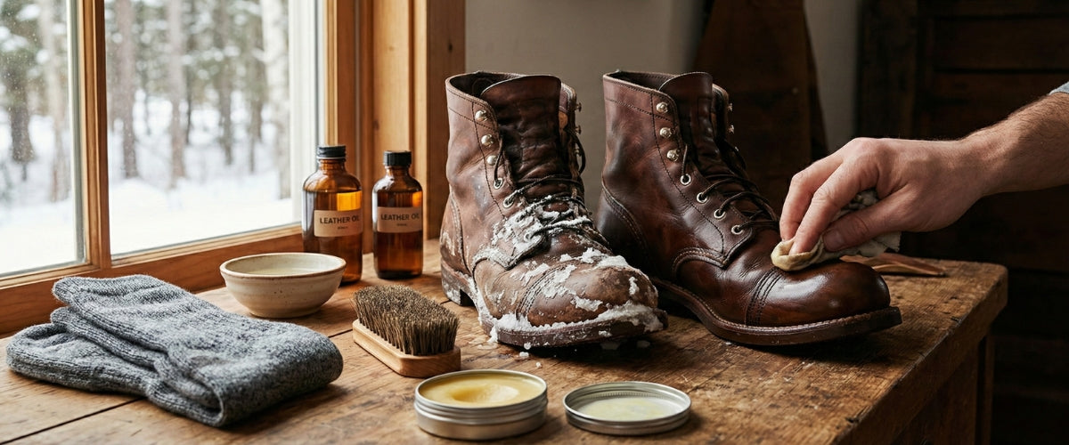Winter Boot Care 101: How to Clean, Restore & Waterproof Leather