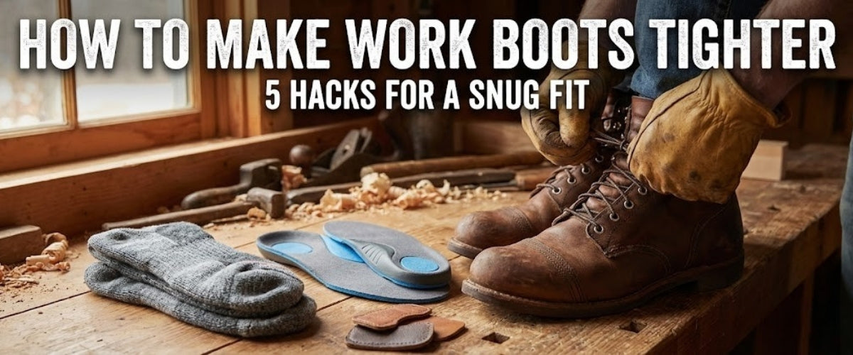 How to Make Work Boots Tighter: 5 Hacks for a Snug Fit