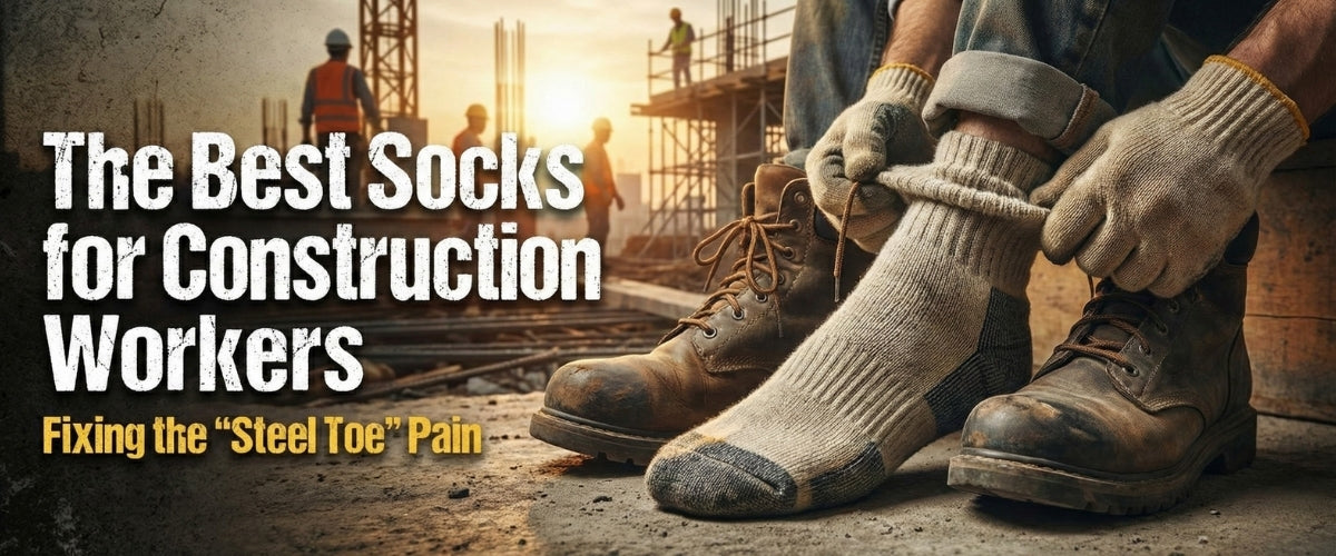 The Best Socks for Construction Workers: Fixing the "Steel Toe" Pain