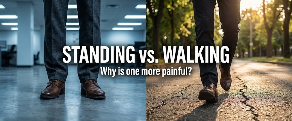 Why Does Standing Hurt More Than Walking? The Science & The Cure