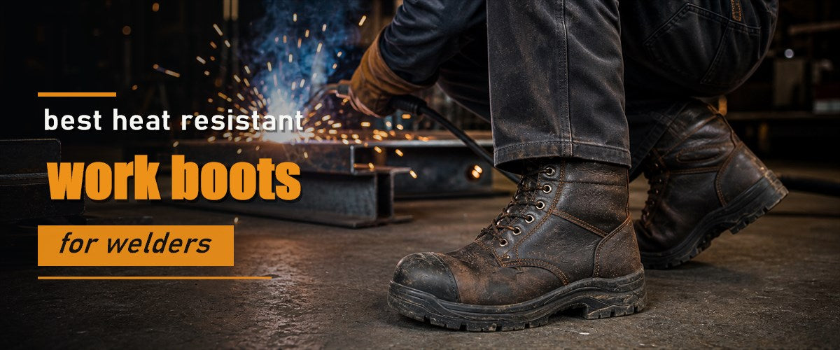 Best heat-resistant work boots for welders