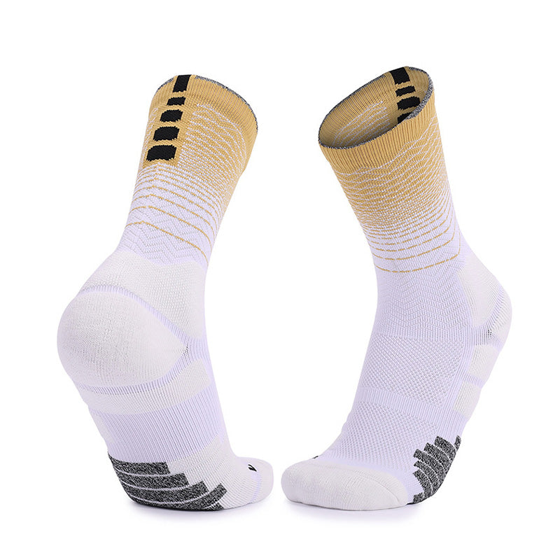 Advanced Cushioning Basketball Crew Socks White