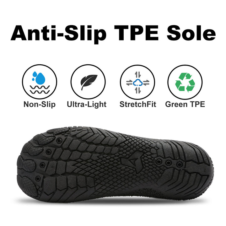 Anti-Slip TPE Sole Non-Slip Ultra-Light Green TPE Stretch Fit