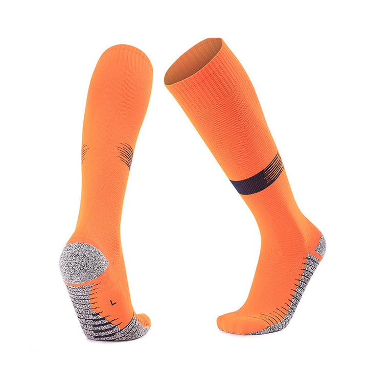 Coolmax® Compression Running Over The Calf Socks Orange