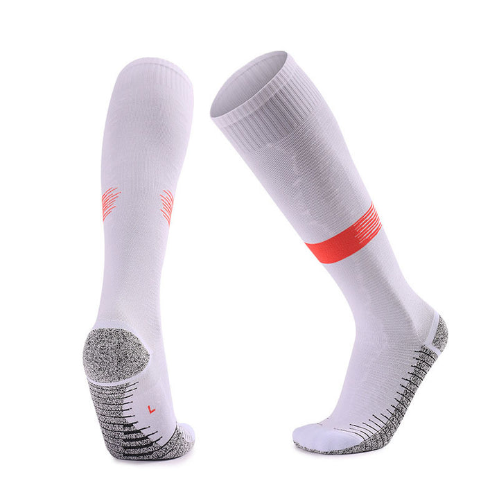 Coolmax® Compression Running Over The Calf Socks White