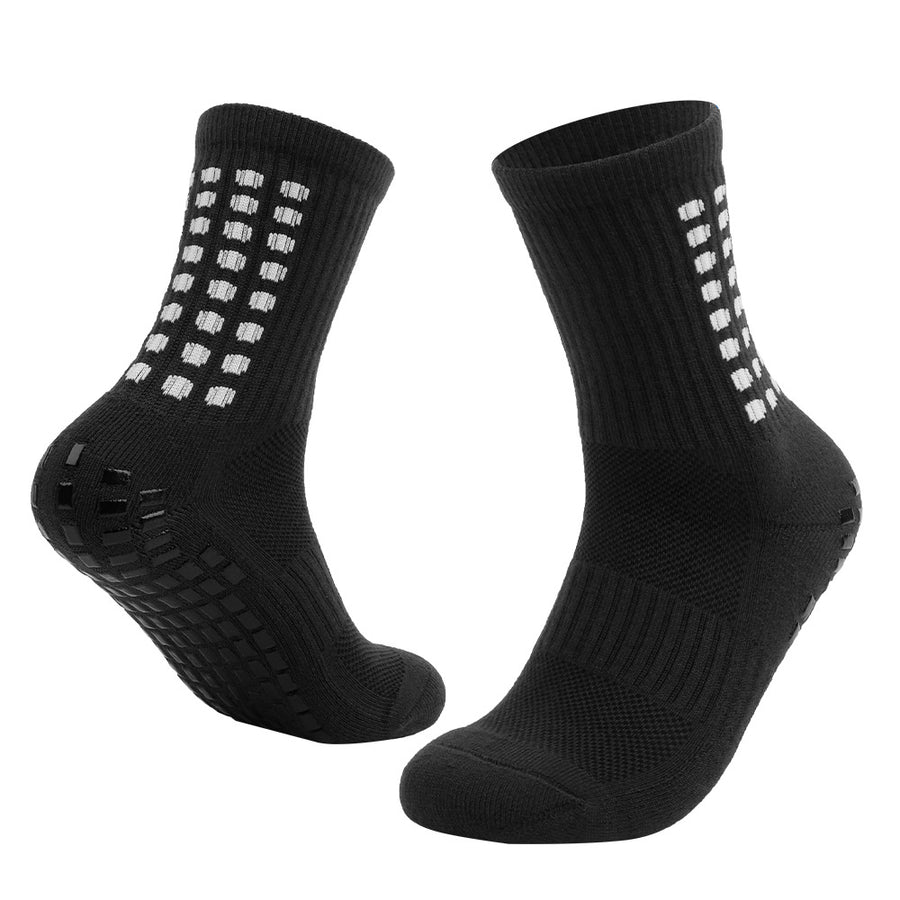 Hywell™ | Chaussettes de football épaisses rembourrées antidérapantes | 3 paires