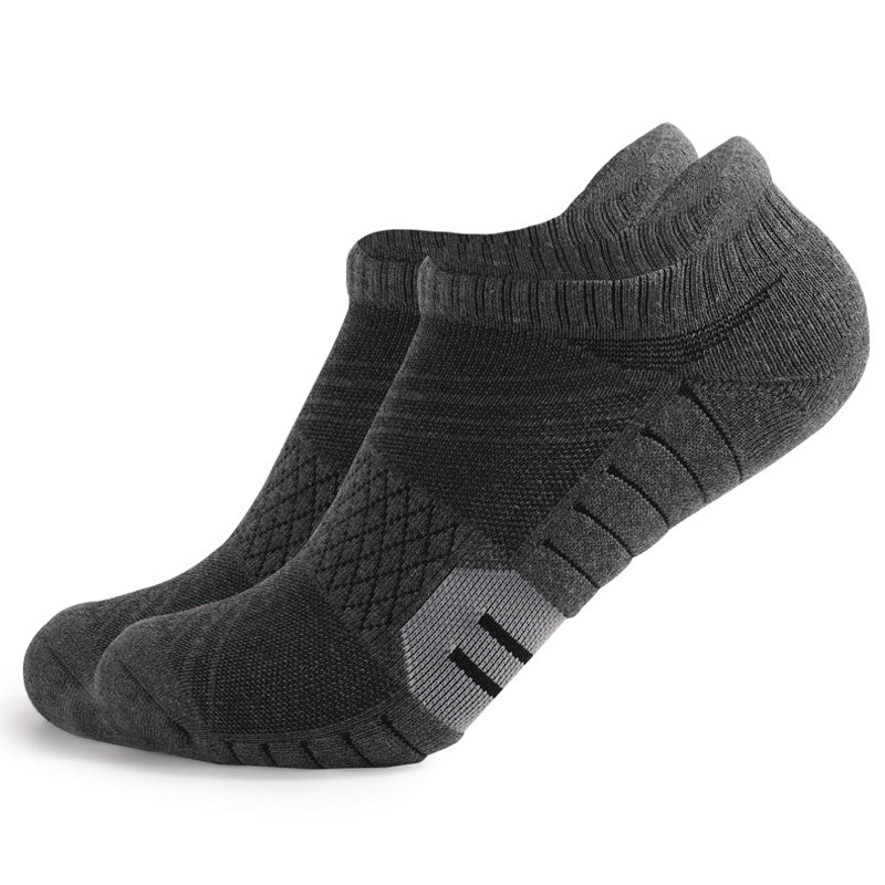 Chaussettes Sport épaisses Rembourrées Homme - 5 Paires - Respirantes, Anti-odeurs - Pour Running, Travail Debout