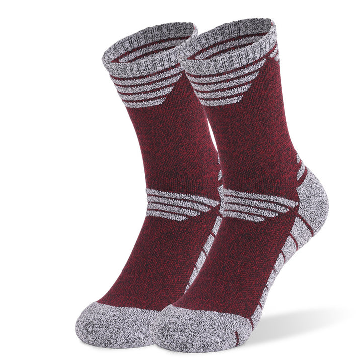 Hywell Socks Dark Red