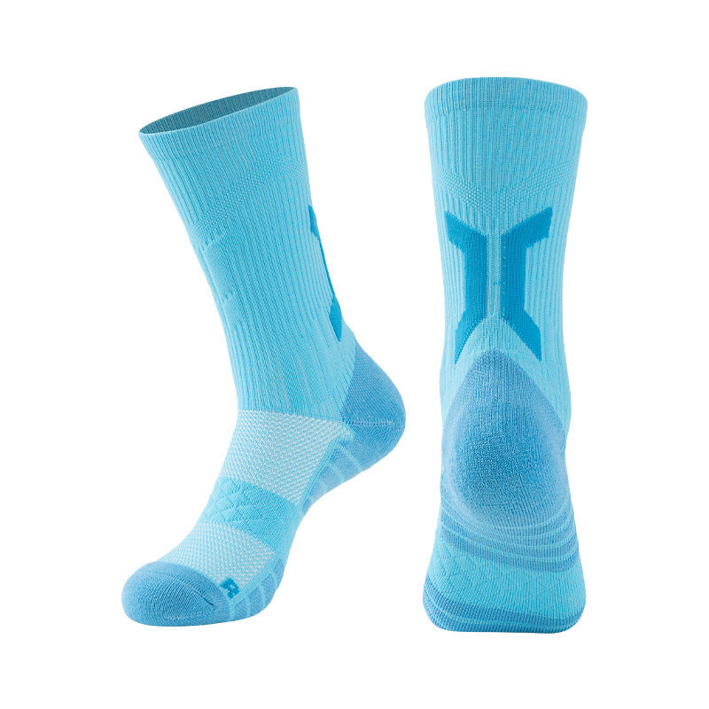 Hywell Blue Elite Basketball Socks