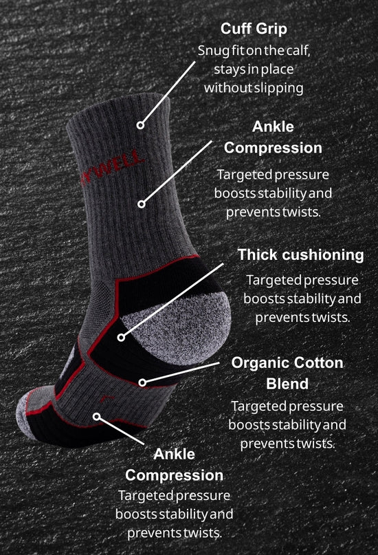 Hywell™ | Compression Running Socks for Men's