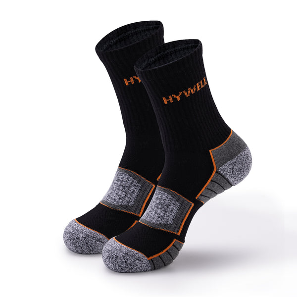 Hywell™ | Dick Gepolsterte Kompressions-Laufsocken für Knöchel | 5 Paar