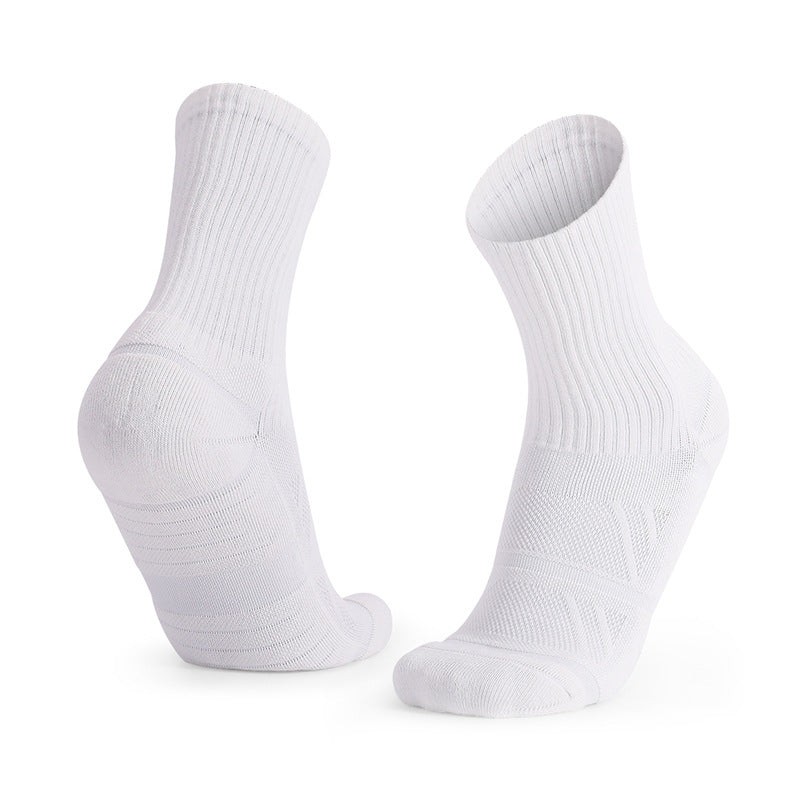 White Coolmax® Thick Padded Socks