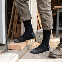hywell rugged crew socks for work boots