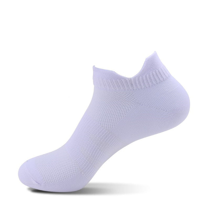 White men's workout socks for gym and daily fitness routines